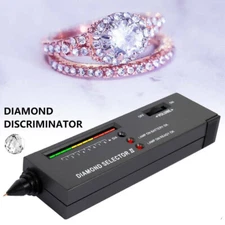 Diamond Tester Jewelry Selector ll Gemstone Tool Gems Test LED Audio Checker