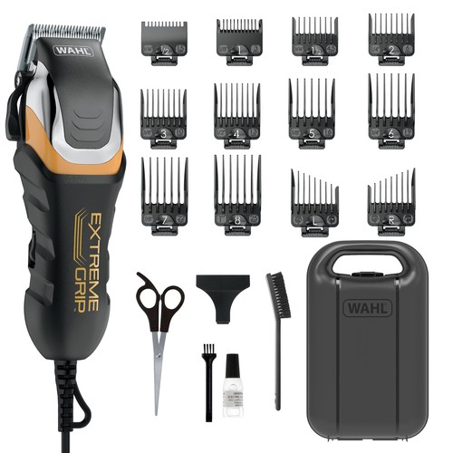 Wahl Extreme Grip Pro Corded Hair Clipper Rugged NoSlip Grip Hair
