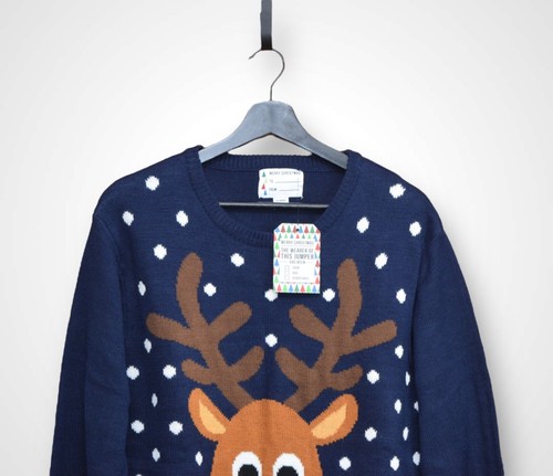 Jersey de Navidad de renos Primark para hombre talla XL - Imagen 10 de 14