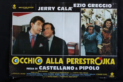 OCCHIO ALLA PERESTROJKA - Calà, Greggio - FOTOBUSTA ORIGINALE 1990