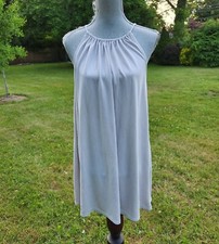 NEW Silence + Noise Urban Outfitters Lite Gray Swingy Tank Mini Dress Size Small