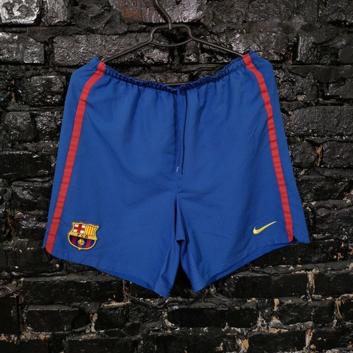 Barcelona Barca Football Shorts Blue 