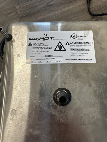 Ready Hot 41-RH-200-F560-BN Instant Hot Water Dispenser System, 2.5 Quarts, Manu - Picture 2 of 6