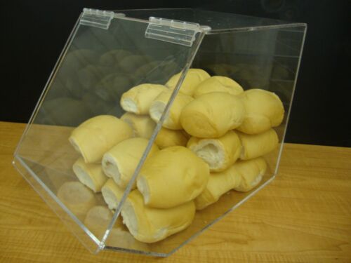 Displays2buy 12" W Großpackung Brot Aufbewahrung Acryl Vitrine Bäckerei Gebäck Kekse - Bild 2 von 4