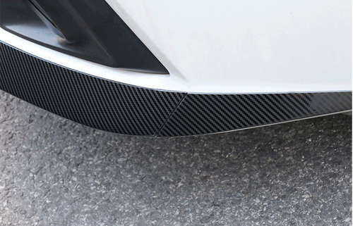 Carbon Fiber Steel Front Bumper Lip Splitter Spoiler For Nissan Altima 2019-2021 - Picture 3 of 7