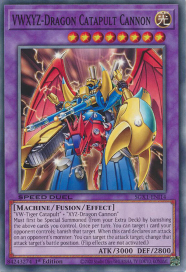 3 x VWXYZ-Dragon Catapult Cannon - SGX1-ENI14 - Common - 1st