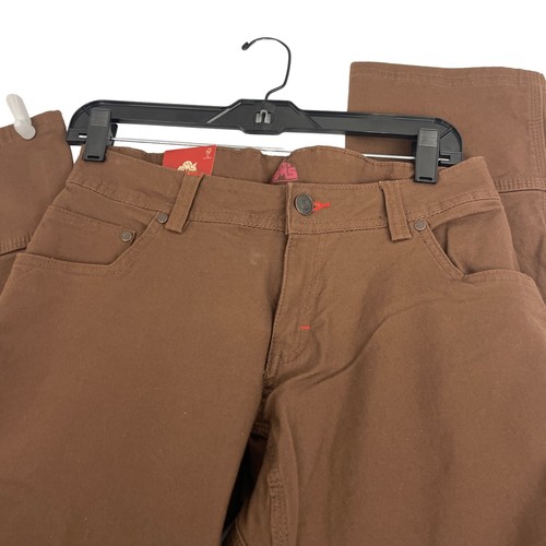 EMS Eastern Mountain Sports Womens Canvas Utility Pants Pinecone Brown - Picture 5 of 10