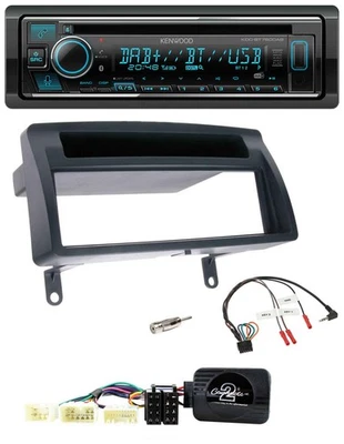Kenwood Lenkrad Bluetooth DAB USB CD Autoradio für Toyota Corolla E12 2001-2007 - Bild 1 von 4
