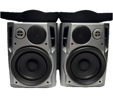 Aiwa SX-NA902 Stereo Bookshelf Speakers Set Of  2 Radio 3way 150W 6ohm  Tested