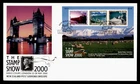 DR WHO 2000 NEW ZEALAND FDC STAMP SHOW CACHET S/S $6 M69475