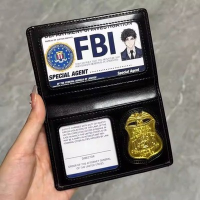 Custom FBI Operations Officer Parody ID   Movie Prop Credit Card