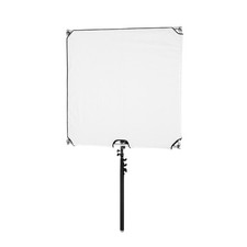 Glow Reflector Panel and Sun Scrim Kit With Boom Handle and Carry Bag 43.3 x 43