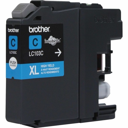 Brother Original Innobella LC103C Tintenpatrone Cyan mit hoher Reichweite (LC103C) - Bild 4 von 6
