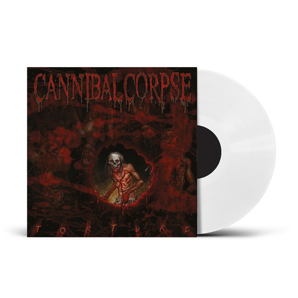 Cannibal Corpse 'Torture' LP White Vinyl  NEW SEALED