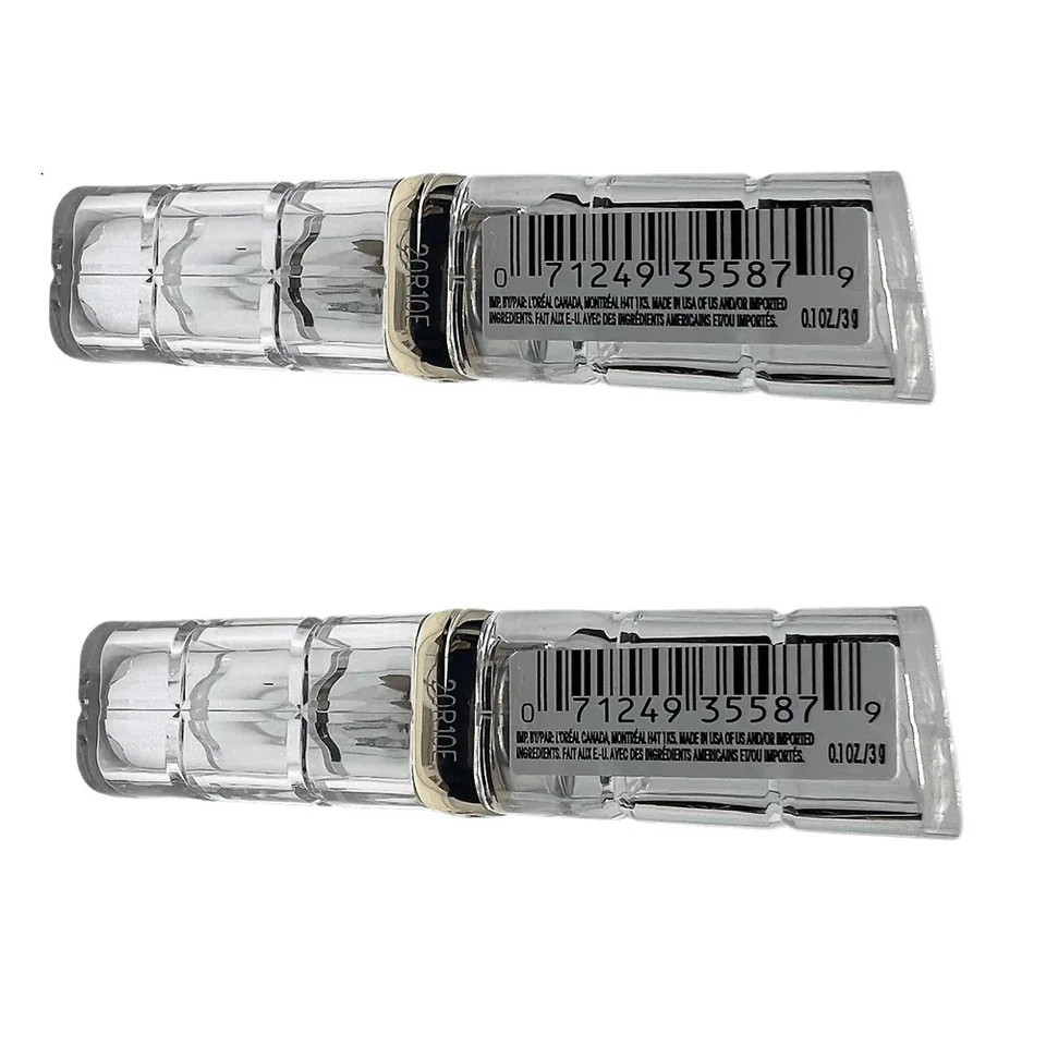 Pack of 2 L'Oreal Paris Colour Riche Shine Lipstick, Glossy Fawn # 900 - Image 2 of 4