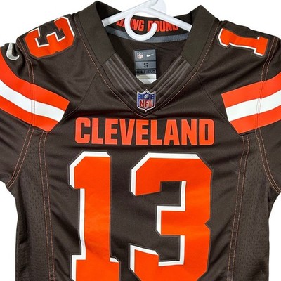 Nike On Field NFL Cleveland Browns Dawg Pound Odell Beckham Jr #13 Jersey Small