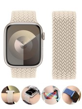 Braided Solo Loop Band Strap for Apple Watch 9 8 7 6 5 4 SE 40 44 41 45mm