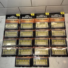 144 Duracell Size 10 Hearing Aid Batteries Best By 03/2024 18 Packs Of 6