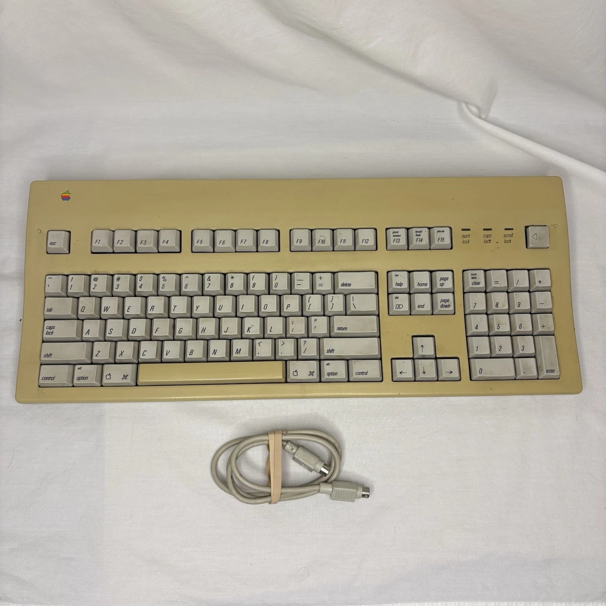 【新品未使用】 Apple Extended Keyboard Ⅱ マック APPLE Extended Keyboard II M3501, 1990, Untested, **Missing Cord