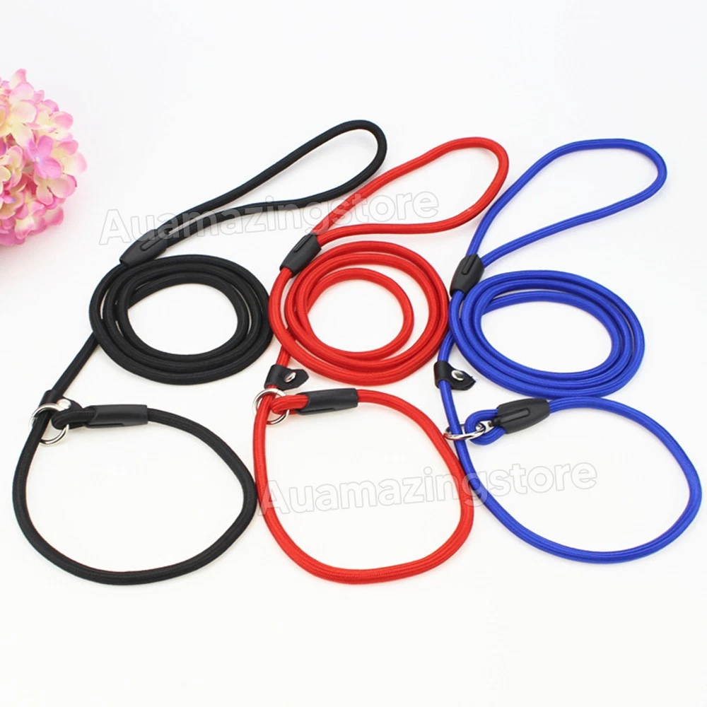 Cesar Millan Dog Puppy Training Correction Leash Slip Lead Pets Nylon Rope NEW