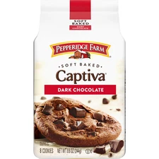 Pepperidge Farm Soft Baked Cookies Captiva Dark Chocolate Brownie – 8.6 oz Bag