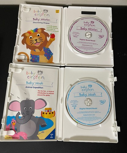 Baby Einstein 6 DVD Collection Baby Newton, Noah, De Vinci... Age 9 month+ - Picture 8 of 10