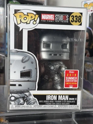 Funko Pop #338 Iron Man (Mark 1) Marvel Studios 2018 Summer Convention Exclusive