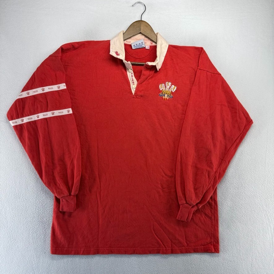 Vintage Wales Rugby Shirt Men