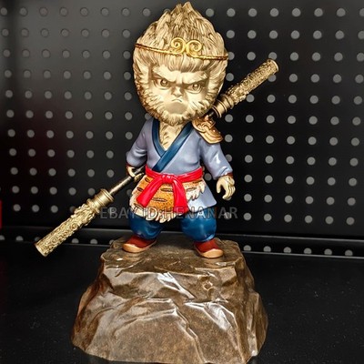 The Monkey King Wukong Tongshifu Studio Copper Metal Model Statue 19.5*14*11cm