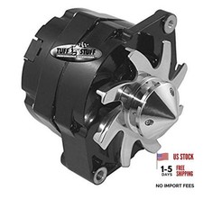 7139FBULL Alternator 100 Amp GM 1 Wire V-Groove