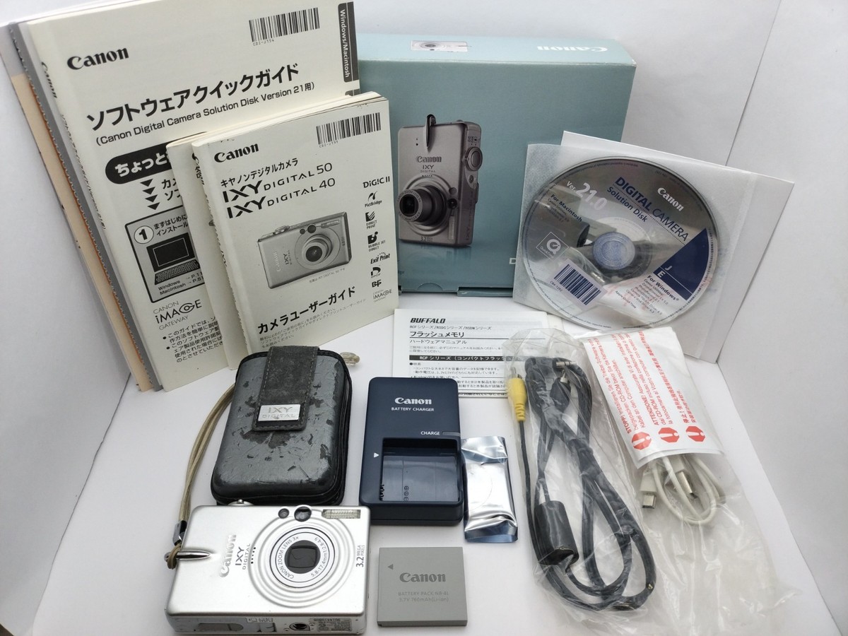 Canon IXY DIGITAL 40 3.0MP 3x Compact Digital Camera w/Box from