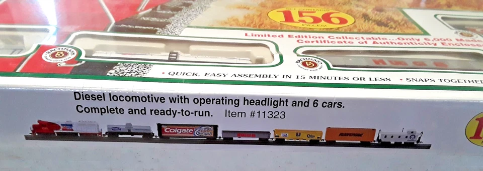 Bachmann HO Scale Pathmark Express Featuring E-Z Track System Train Set (HH-237 - Image 4 of 4