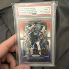 Giannis Antetokounmpo 2019-20 Panini Prizm Red White Blue Auto Card #152 PSA/DNA