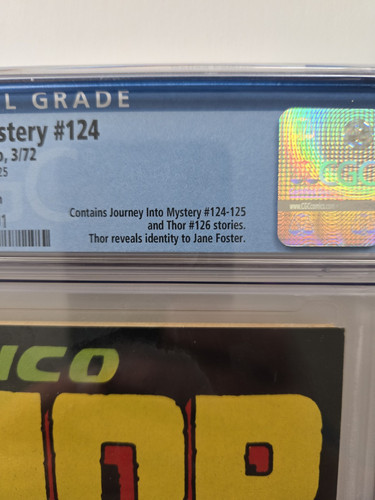 JOURNEY INTO MYSTERY #124 CGC 9.2 NM- 2ND APP HERCULES ITALIAN ED MARVEL KEY - Picture 4 of 5