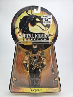 2005 JAZWARES MORTAL KOMBAT DECEPTION SCORPION FIGURE NEW 2005 MK 2