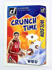 2025 Panini WNBA Donruss A'Ja Wilson Crunch Time Las Vegas Aces #12
