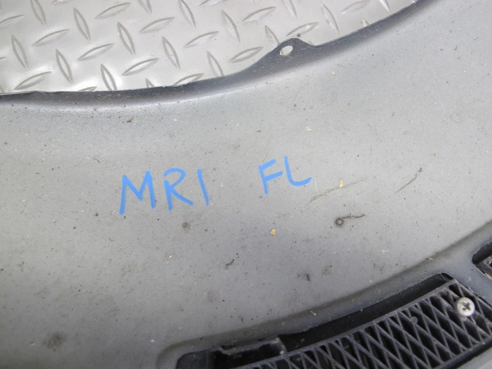 04-08 MAZDA RX8 FRENTE ESQUERDA DO LADO DO MOTORISTA FENDER SHELL PAINEL CAPA CINZA MICA FABRICANTE DE EQUIPAMENTO ORIGINAL - Imagem 2 de 4