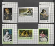 BURUNDI SCOTT # 233-5, C59-61 IMPERF MNH