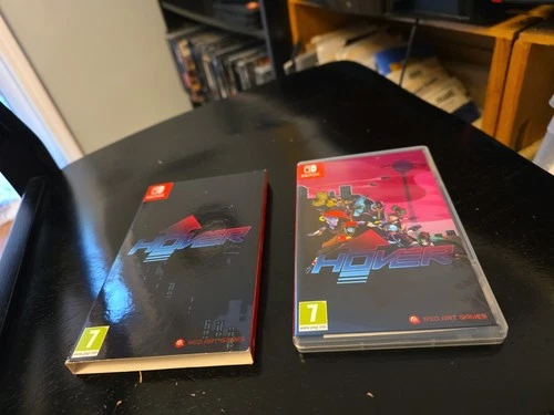 Hover (Nintendo Switch, 2020), Complete + Slipcover  Red Art Games