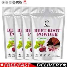 Red Beet Root Powder Beta Vulgaris Non-GMO Nitric Oxide Extract Super Food Juice