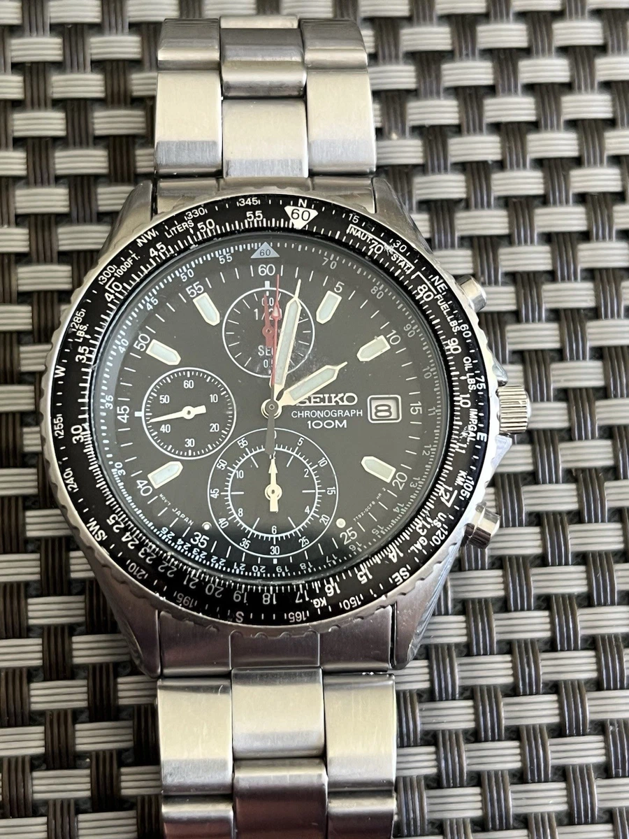 Seiko Quartz Pilot/Aviator Wristwatches for sale | eBay