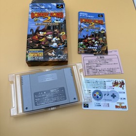 Nintendo Super Famicom SFC - Donkey Kong Country 2 CIB Import Japanese US SELLER