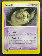 Duskull 62/100 2003 EX-Sandstorm Common Pokemon Card E-Reader Vintage