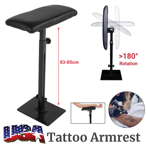 63 95cm Adjustable Tattoo Armrest Leg Rest Arm Stand Bar With Soft Sponge Pad Ebay