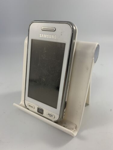 Inc Samsung Galaxy Star White Unlocked Network Mobile Phone (Read Below) - Afbeelding 1 van 12