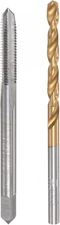 M4 X 0.7 Straight Flute Thread Tap and 3.3Mm Twist Drill Bit Set, Metric Titaniu