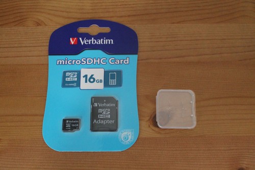 Verbatim 16GB Class 4 MicroSDHC Memory Card For Cameras And Smartphones - 第 1/5 張圖片