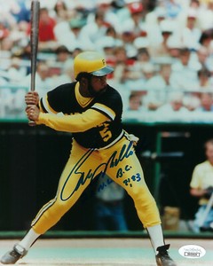 PIRATES-Bill-Madlock-signed-8x10-photo-w-2X-NL-Bat-Champ-JSA-COA-AUTO-Autograph