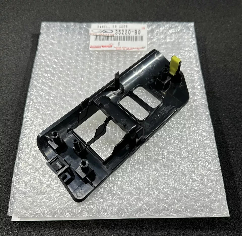 12 -14 TOYOTA FJ CRUISER DRIVER LEFT POWER WINDOW LOCK SWITCH BEZEL TRIM OEM NEW