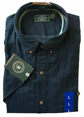 Chemise Homme G.H. Bass & Co Rayée Bleue Taille 2XL - Neuf Avec Étiquettes